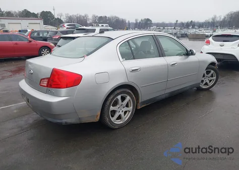 2004 Infiniti G35 from USA, damaged, VIN JNKCV51E04M604926